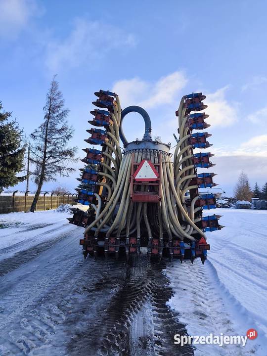 WÓZ ASENIZACYJNY Z APLIKATOREM TALERZOWYM Witkowo sprzedam