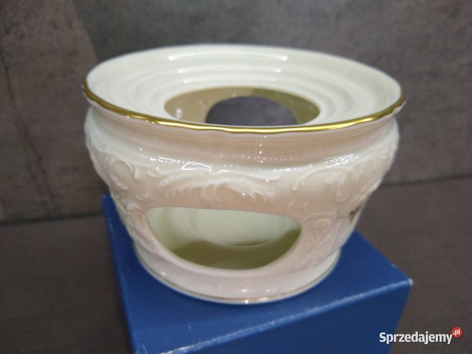 Podgrzewacz Rosenthal Sanssouci Ramona ecru Porcelana i szkło wielkopolskie Kalisz