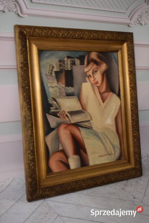 T De Łempicka Portret Uczennicy Studentka z Kraków
