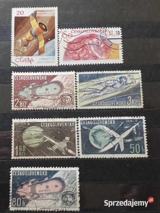 znaczki pocztowe Kosmos 21 małopolskie Kraków