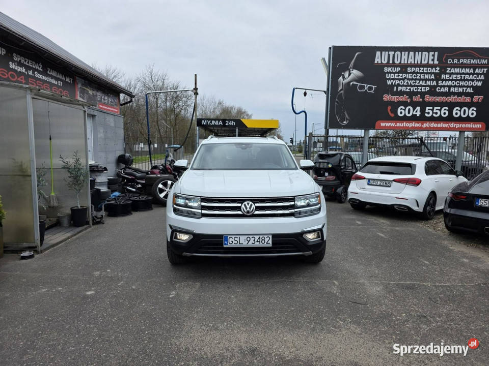 Volkswagen Atlas 36 Benzyna 280 Panorama 20 Full centralny zamek Motoryzacja pomorskie Słupsk