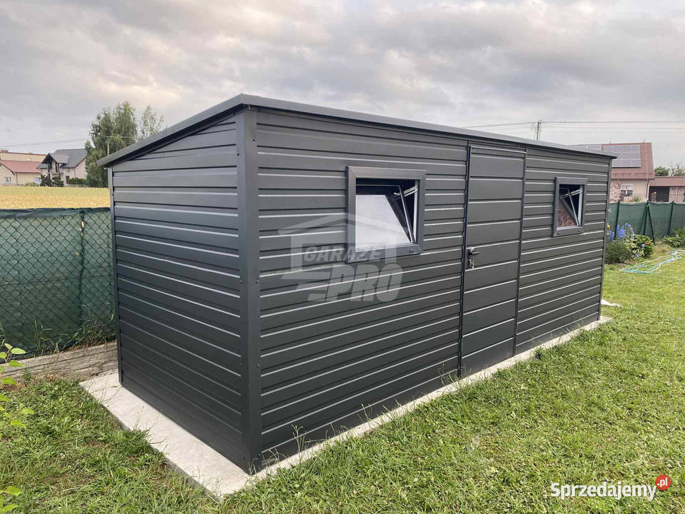 Schowek Domek Ogrodowy 5x2m drzwi 2x okno dach Miastko sprzedam