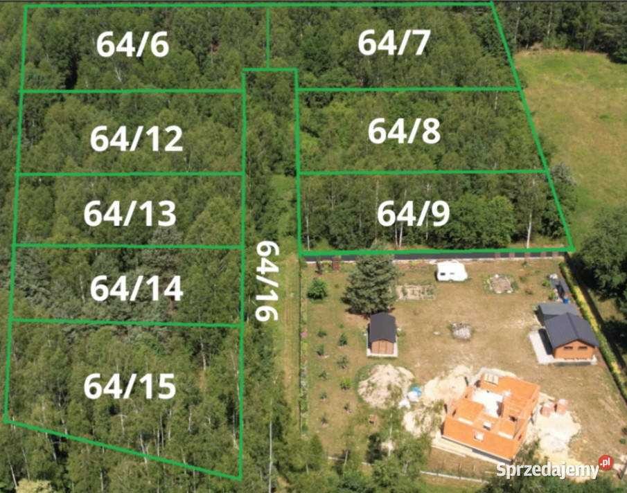 Działka RolnoBud Gójszcz jedyne 4726 m2 mazowieckie