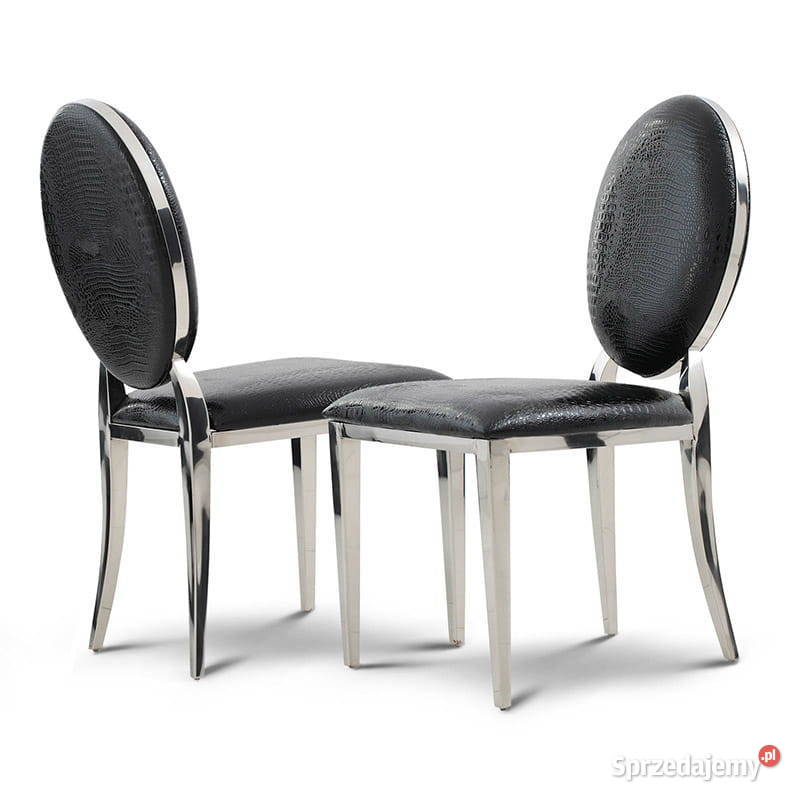 Jadalnia glamour Nero Lucido błyszcząca czerń