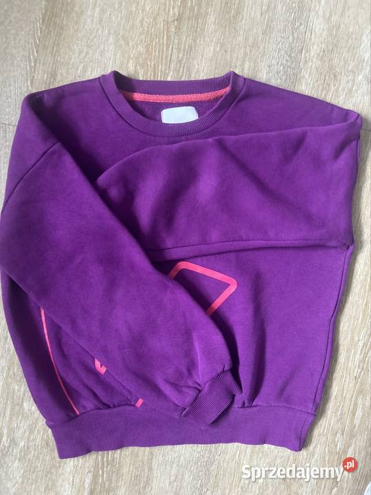 Bluza dziewczęca 140 fioletowa bluza dziewczęca mazowieckie Wyszków