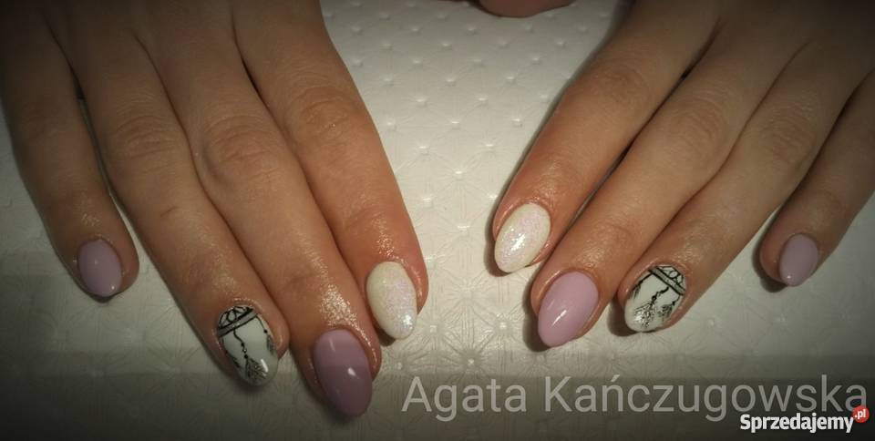 Stylizacja paznokci hybryda żele zdobienia Konin