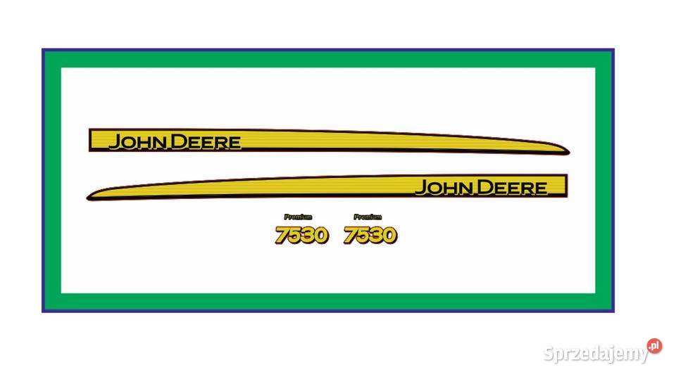 Naklejki na maskę Traktor Ciagnik John Deere Rzgów sprzedam