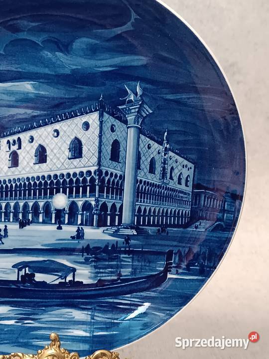 Meissen Talerz dekoracyjny kolekcjonerski Dobrzany