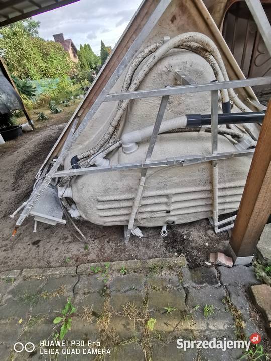 Wanna narożna z hydromasażem Polspa Otwock