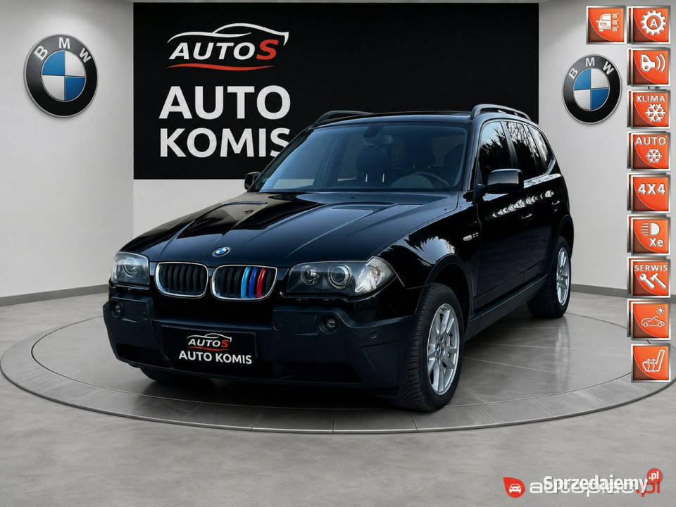 BMW X3 BMW X3 E83 30i M54B30 231 Niski Przebieg Wrocław