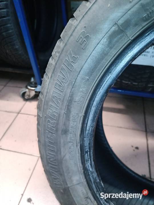 4x opony zimowe firestone winterhawk 3 20555r16 Samochodowe Warszawa