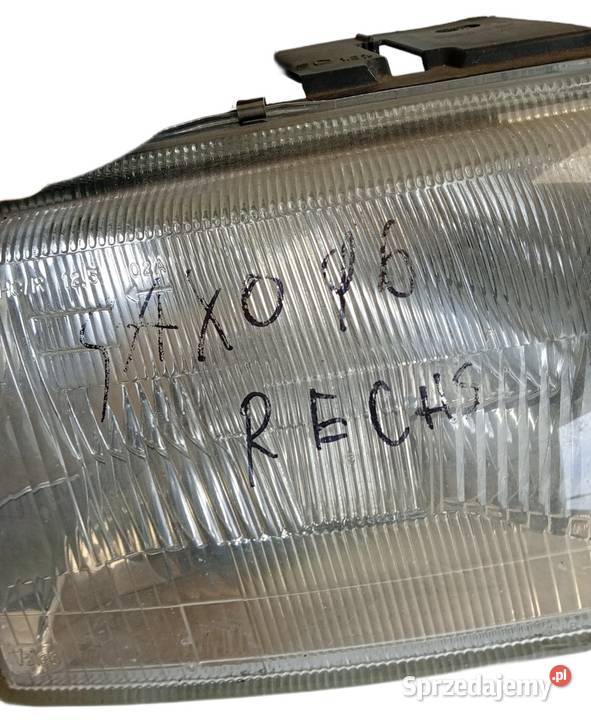 Lampa przednia prawa Citroen Saxo reflektor sprzedam