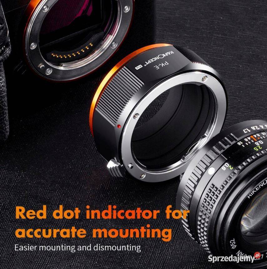 Adapter PENTAX PK na SONY EMount Concept PRO Warszawa