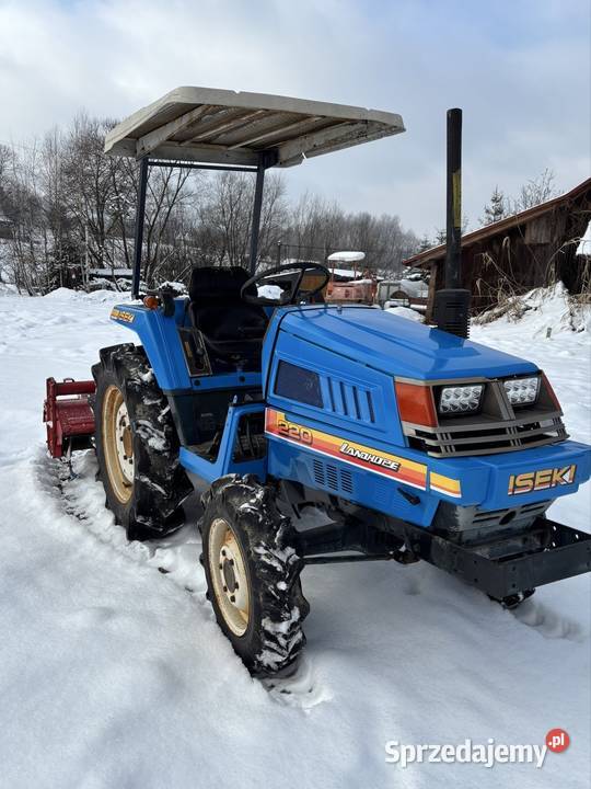 Japoński traktor Iseki tu 220 22 konie 4x4 Dziekanowice