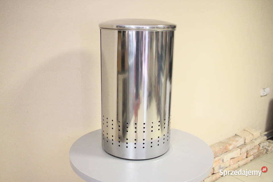 Kosz na pranie 60l stal polerowana Brabantia