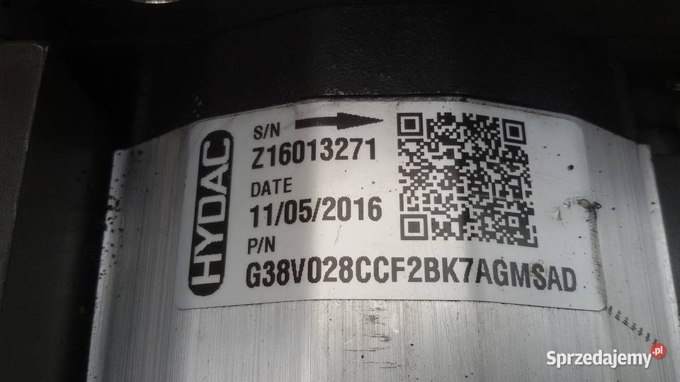 pompa wozek widlowy Kordel Hydac elektryczny sprzedam