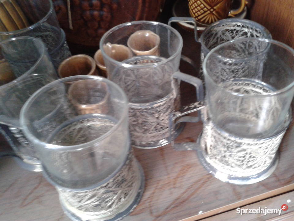 Stare piekne podstawki szklanek Bielsko-Biała sprzedam