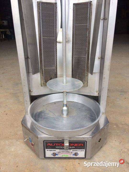 Rożen do kebabuMaszyna do kebabu palniki gazowe Środa Wielkopolska