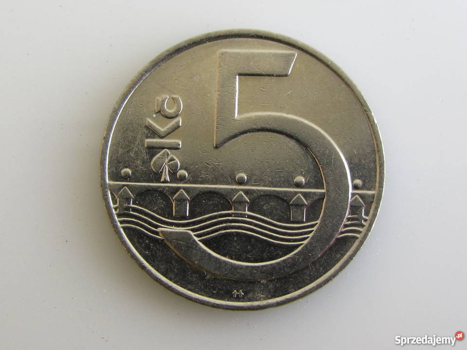 Moneta 5 Kc Koron 1995 ( Republika Czeska)