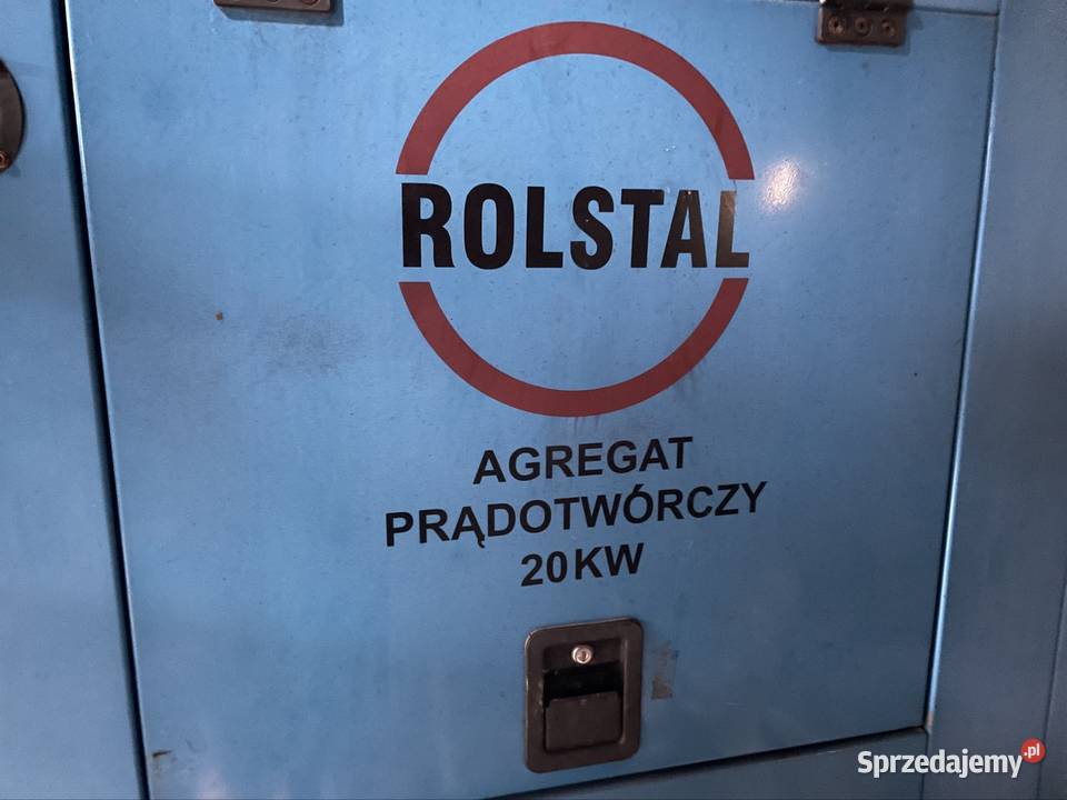Agregat Prądotwórczy 20 kW 25 kVA ROLSTAL Diesel mazowieckie Warszawa sprzedam
