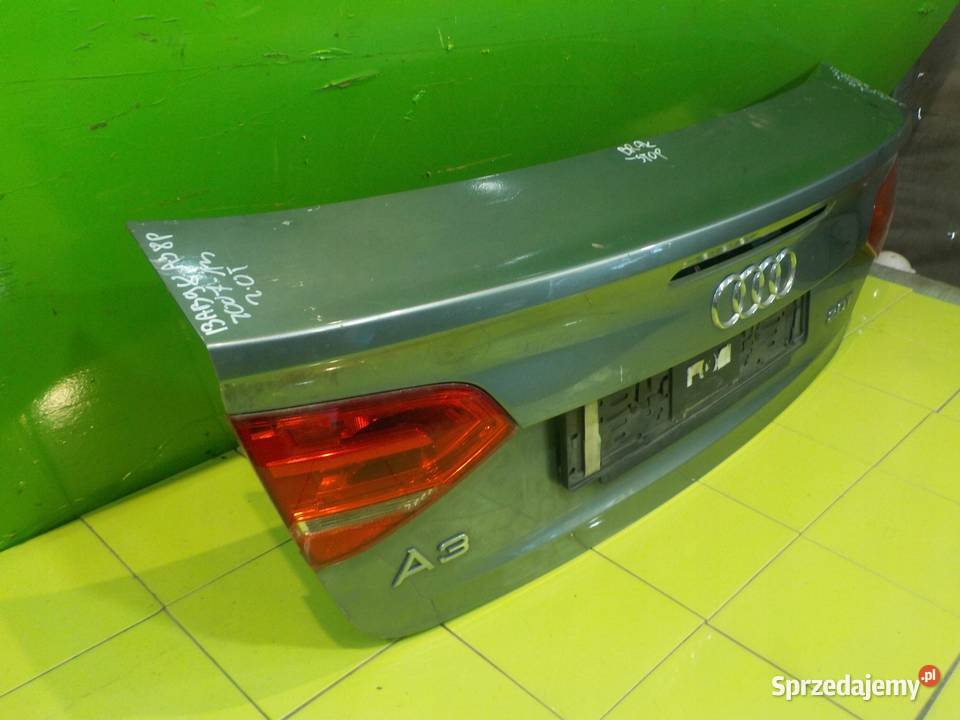 AUDI A3 8P II 08r CABRIO klapa tyl Suków sprzedam