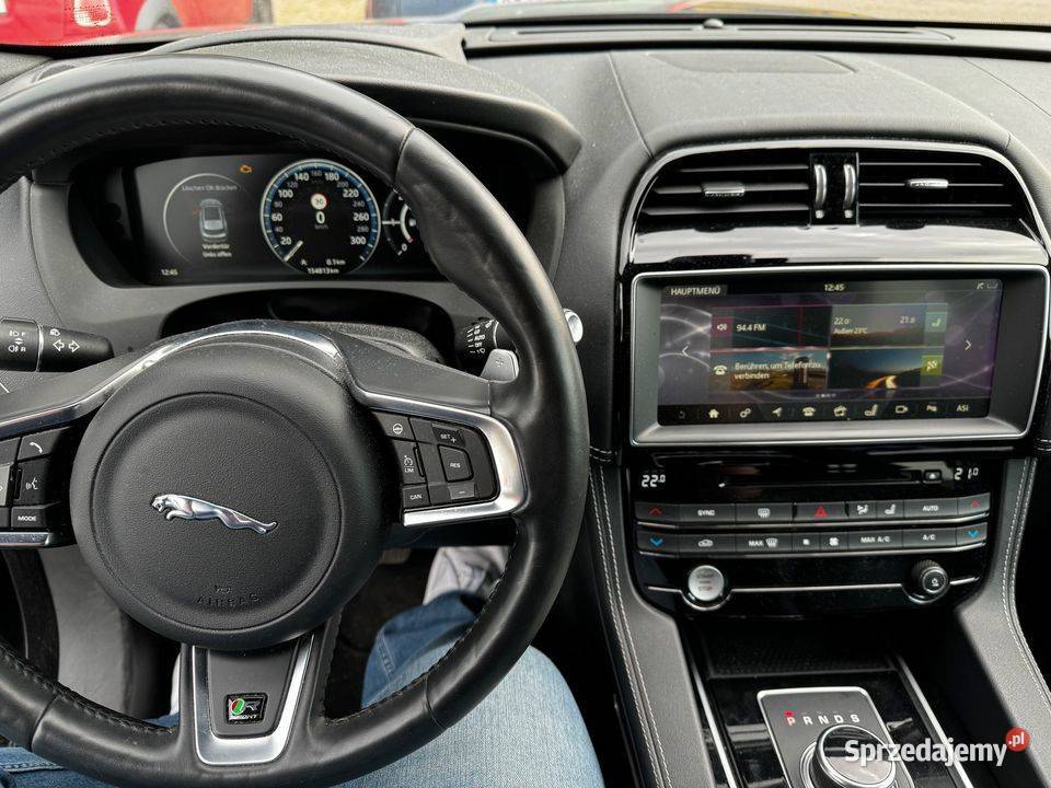 Jaguar Fpace 30tdv6 2017r 154000 Kielce