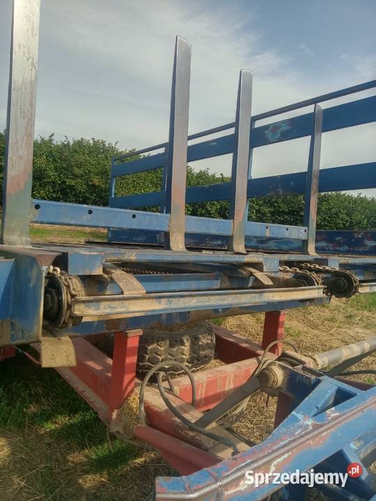 przyczepa samozbierajaca do duzej kostki Przyczepy rolnicze lubelskie Lublin sprzedam