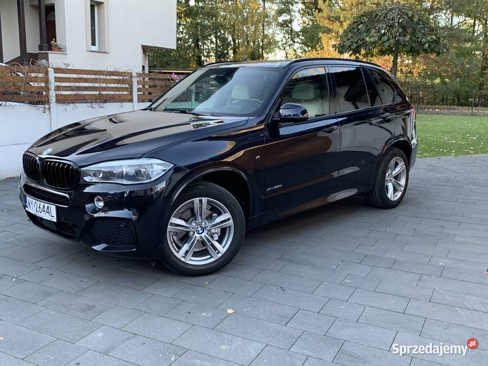 X5 25d M Sport BEZWYPADKOWY Krajowy LED Adaptacyjny Tempomat KOMFORTY FV23%