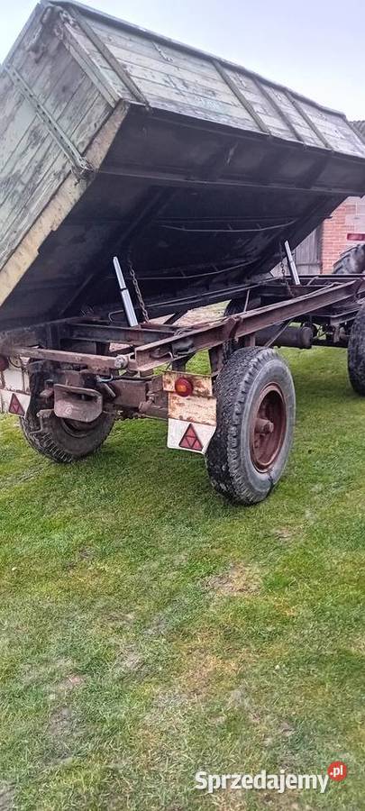 Przyczepa WYWROTKA niemiecka nieuszkodzony Zamość