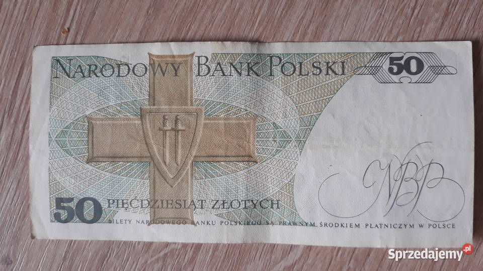 50 złotych 1 XII 1988 r seria GZ Konin