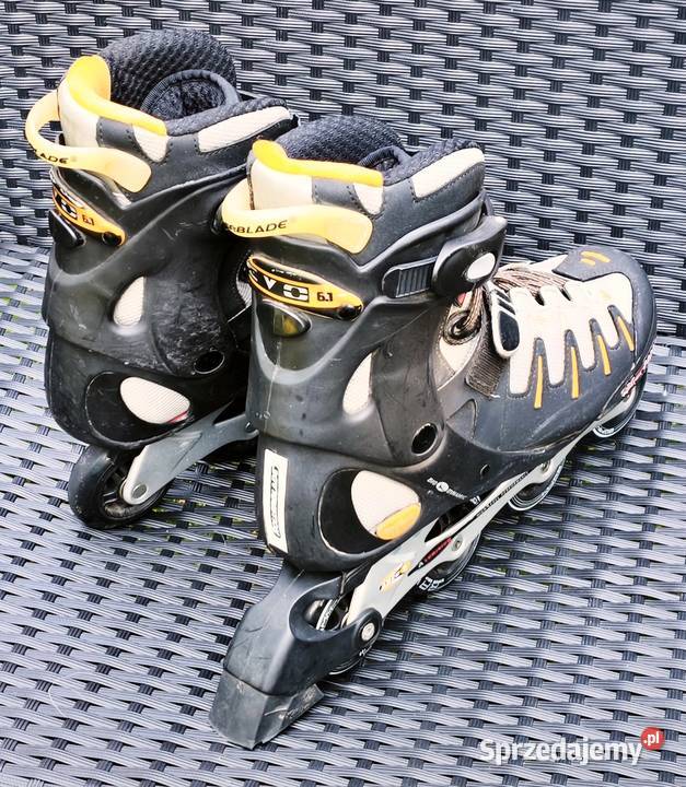 Rolki Rollerblade EVO 61 rozmiar 440 wkładki 285 Piotrków Trybunalski