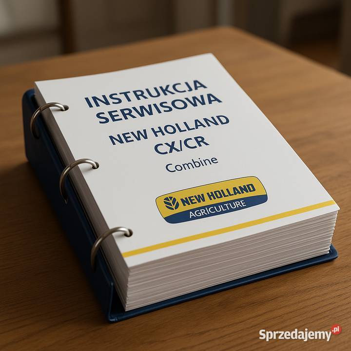 Sprzedam Instrukcję Serwisową Holland CX i CR Gdańsk