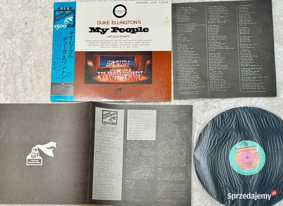 Duke Ellington My People EXEX Japan Obi LP 1975 Rumia