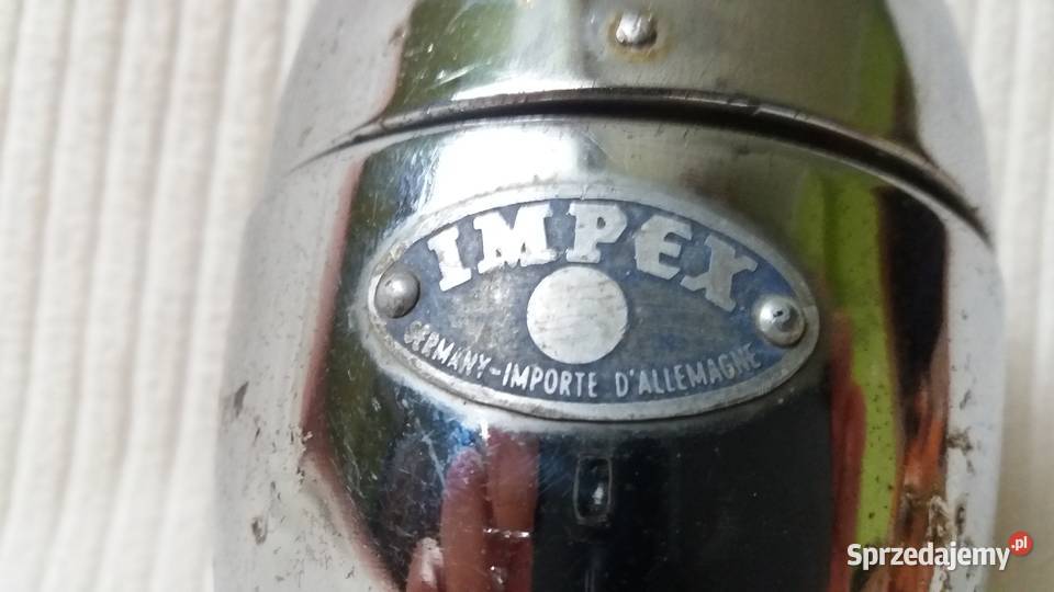 IMPEX Lampa Rowerowa z lat 60tych Części i akcesoria Płońsk