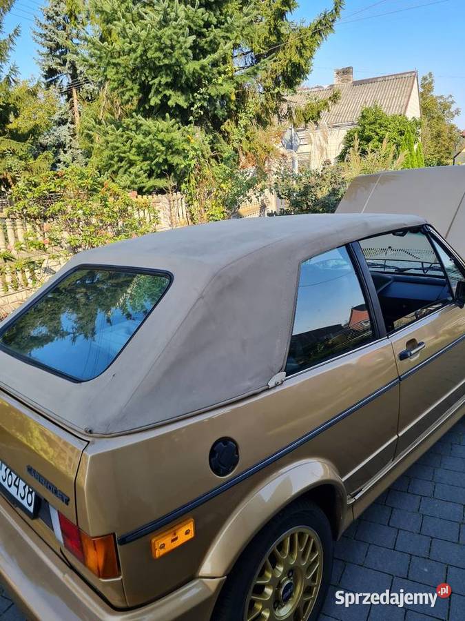 Volkswagen golf MK 1 Cabrio 18 GTI Zarejestrowany w Polsce Siedlce