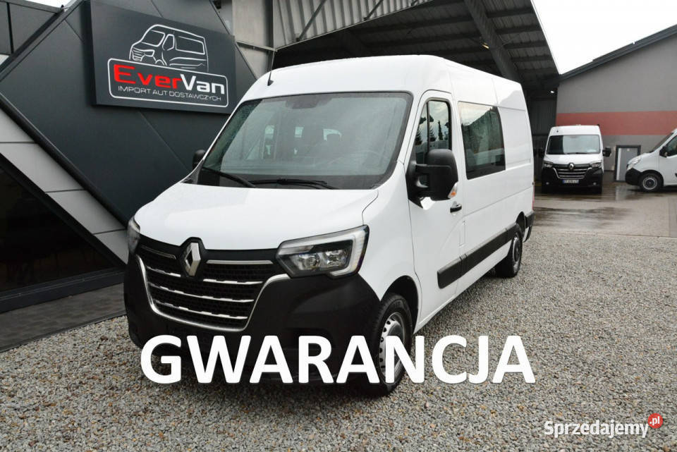 Renault Master średniak 7 osobowy brygadówka ABS Renault