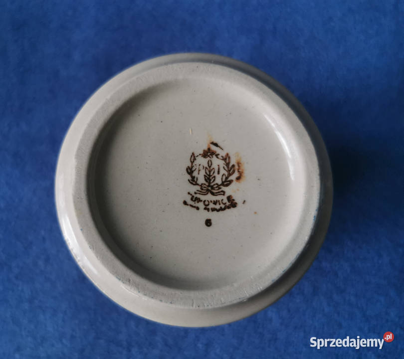 Kubki z wiatrakami Tułowice z okresu PRL Komplet dolnośląskie