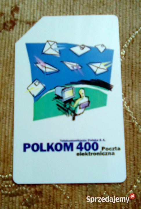 BEZPIECZNA POCZTA ELEKTRONICZNA POLKOM 400 Pocztówki i karty telefoniczne Piszczac sprzedam