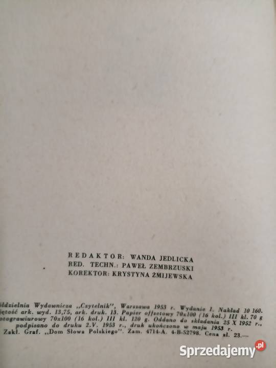 Szancer ilustracje Matejko i Słowacki książki Warszawa