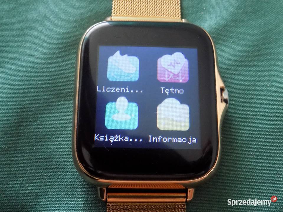 ZŁOTY SMARTWATCH