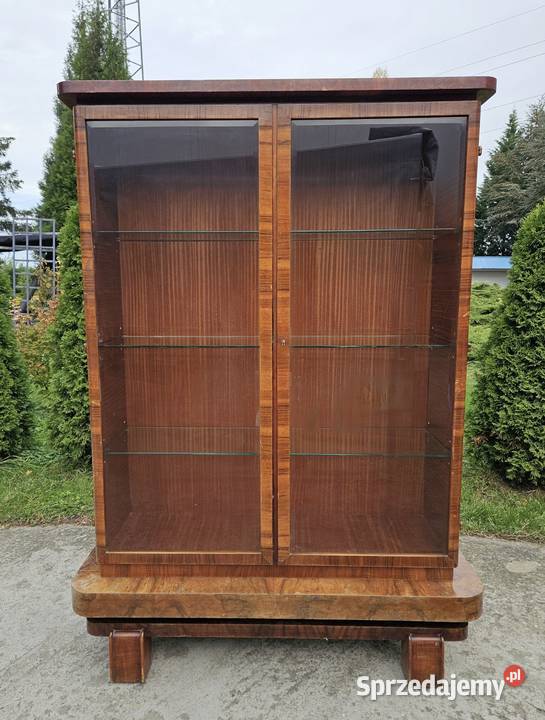 Witryna biblioteczka art deco Szczecin