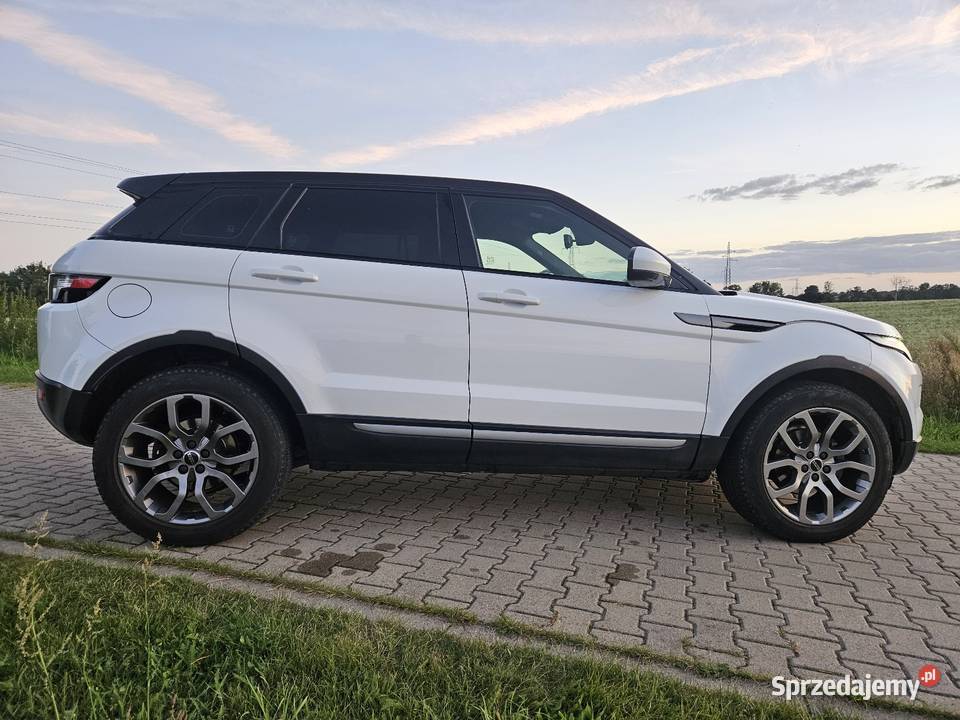 Okazja Range Rover Evoque Prestige 22 2015r przyciemniane szyby wielkopolskie Śrem