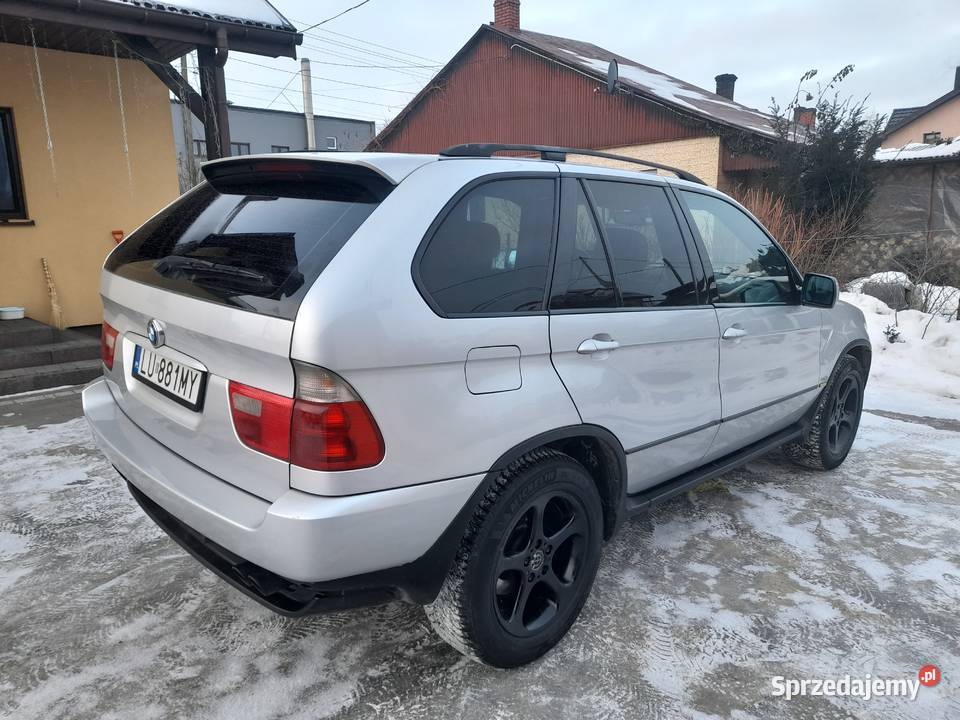 BMW X5 44 z GazemV8286 koninapęd 4x4zadbana lubelskie Siedliszcze-Osada sprzedam