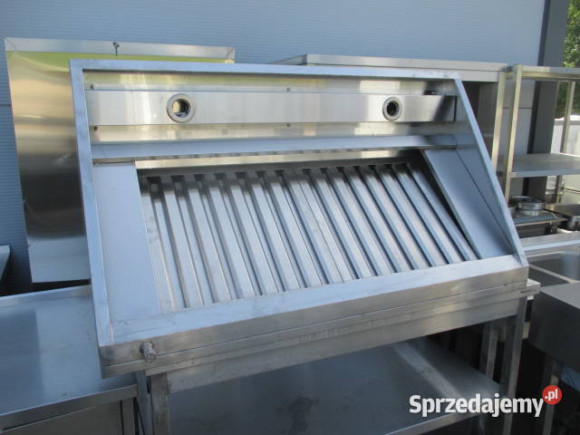 OKAP GASTRONOMICZNY SKOŚNY Z FILTRAMI I Ostrów Wielkopolski