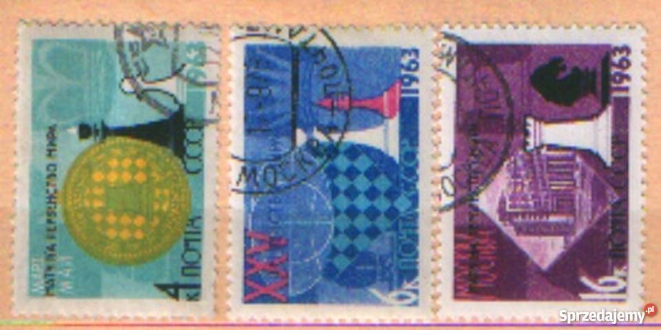 Zn ZSRR Mi 3763 5 A B kas 1963 Gliwice sprzedam