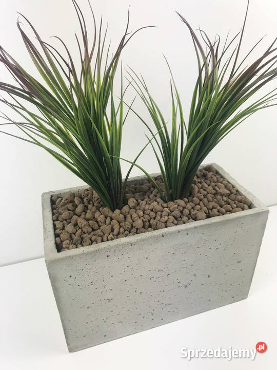 Donica Betonowa 40x20x25 Donice z betonu Rawicz sprzedam