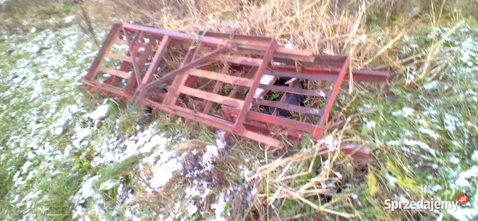 Włóka polowa brona lakowa talerzowka kverneland Rutki-Kossaki