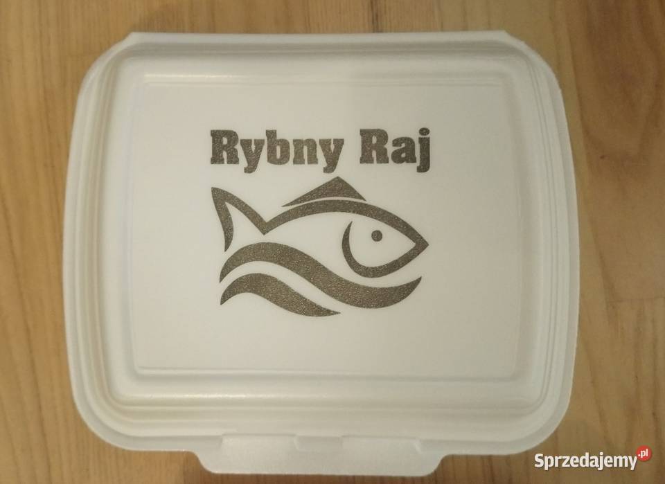 Kartony na burgery z nadrukiem duże papierowe Lublin