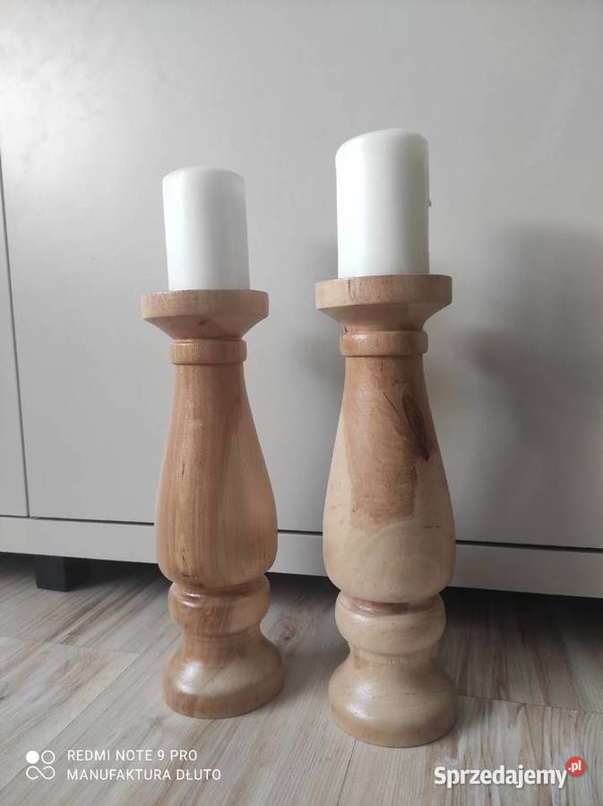 Świeczniki kolędowe komplet kolędowy świeczniki Bytom