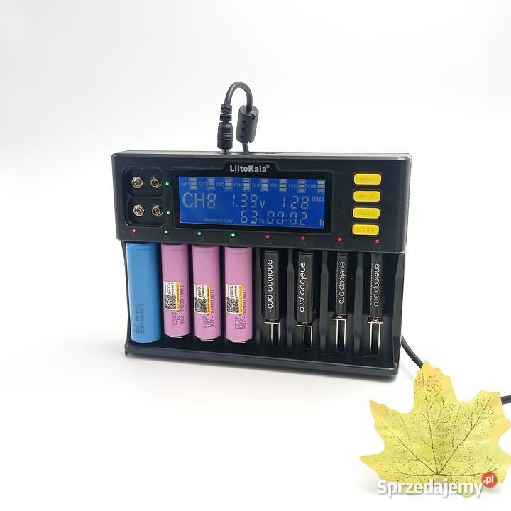 Nawigacja Wystaw Ładowarka LiitoKala LiiS8 8slot Zawiercie